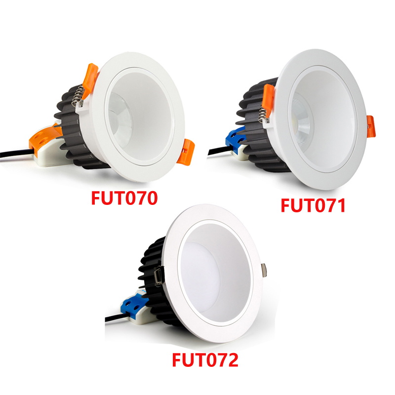 MiBoxer 6W 12W 18W Anti-Glare RGBCCT LED Downlight FUT070 FUT071 FUT072 2.4G RF รีโมทคอนโทรล WiFi APP Alexa Google Voice Control