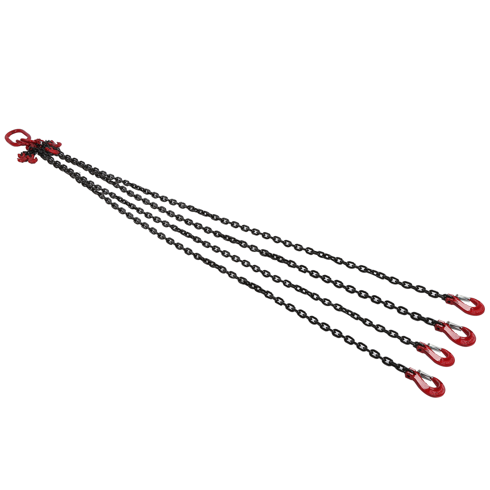 Élingue de chaîne de levage réglable pour les bâtiments de ports mines fonctionnant 2 mètres 1 tonnes 6 mm