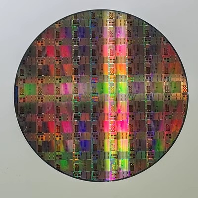 Silikon Wafer 12 8 6 Inci Teknologi CPU Dekorasi Rasa Hadiah Ulang Tahun Chip Sirkuit Chip Litografi Chip Silikon Semikonduktor