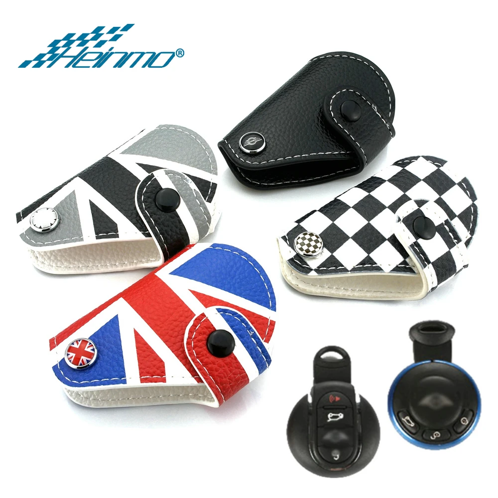 Sarung Kunci Mobil Penutup Tas Kunci Kulit untuk MINI Cooper R55 R56 R57 R60 R61 F54 F55 F56 F57 F60 Senegaranya Clubman Aksesoris Mobil