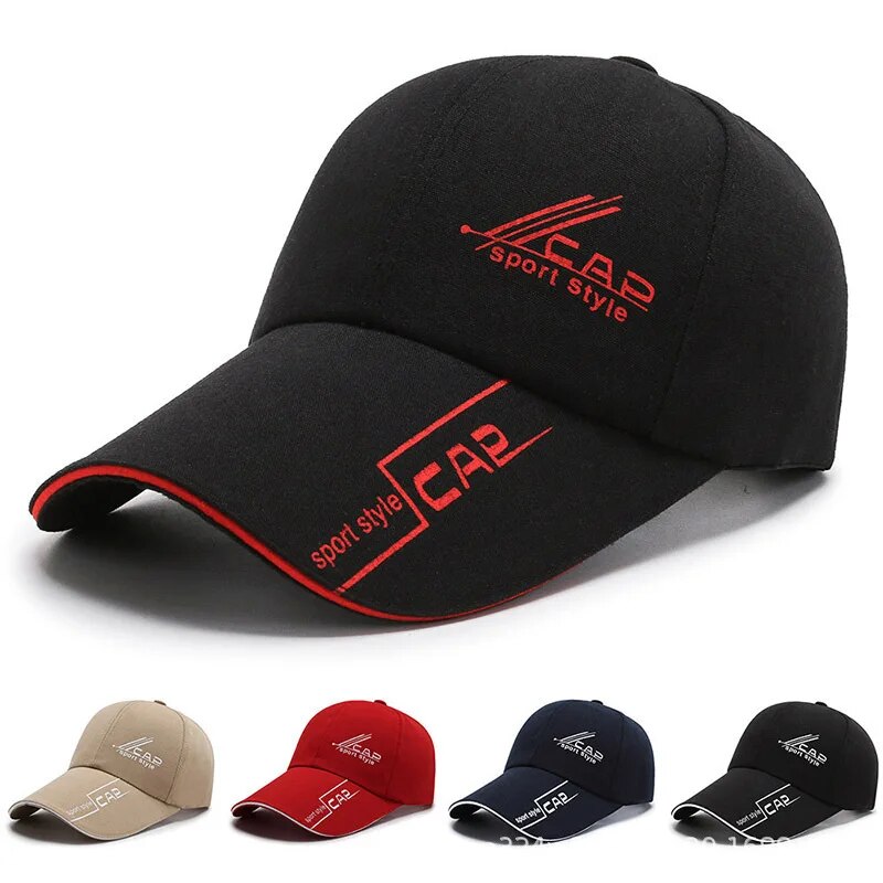1pc moda masculina chapéu de beisebol carta personalizada impressa língua de pato chapéu de lazer ao ar livre chapéu de beisebol para unisex