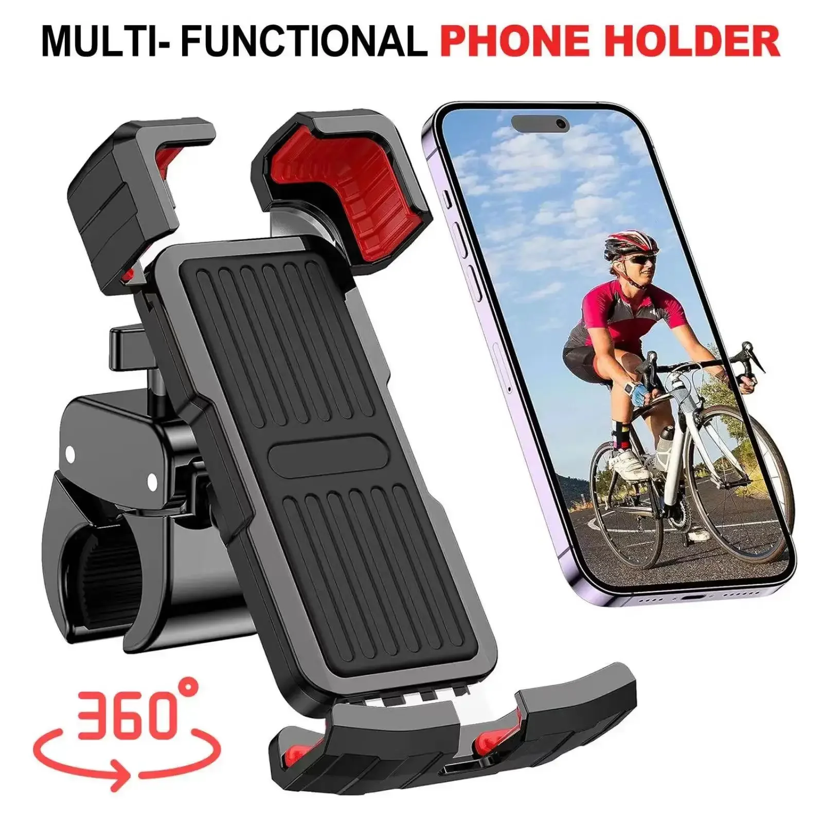 Bicicleta Celular Suporte Stand, MTB, Estrada, Montanha, Suporte de ciclismo, Motocicleta, GPS, Acessórios de bicicleta