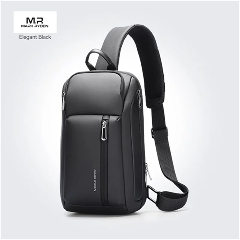 Bolso de pecho Mark Ryden, bolso cruzado multifuncional para hombre, mochila pequeña informal de gran capacidad