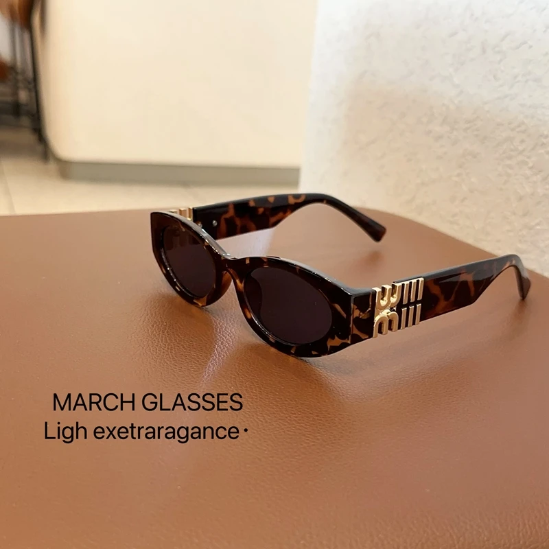 Gafas de Sol Ovaladas de Moda 2026 para Mujer y Hombre, Lentes de Sol Modernas y Elegantes, Gafas Retro Premium para Calle, Gafas de Sol con Protección UV400