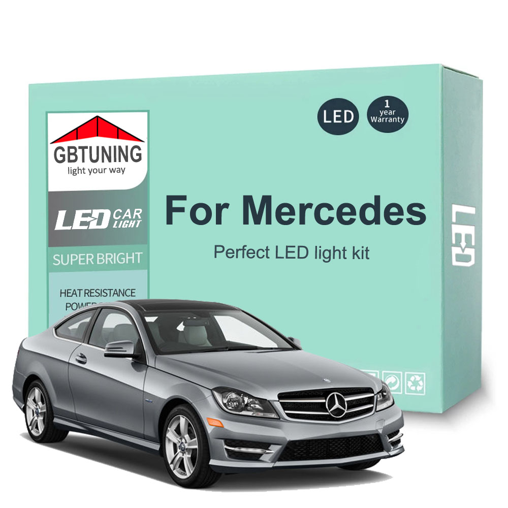 Led Interieur Gloeilamp Kit Voor Mercedes Benz Mb C E S M Klasse W202 W203 S203 W204 S204 W210 w211 S211 W212 S212 W220 W221 W164