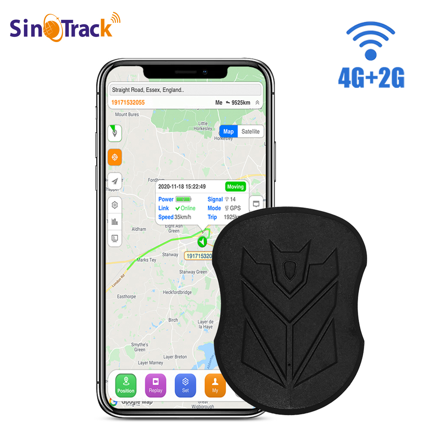Nieuwe 4G ST-905 Waterdichte GPS Tracker Voertuig Track Locator Magneet Lange Standby 10000mAh Batterij Real Time Positie APP
