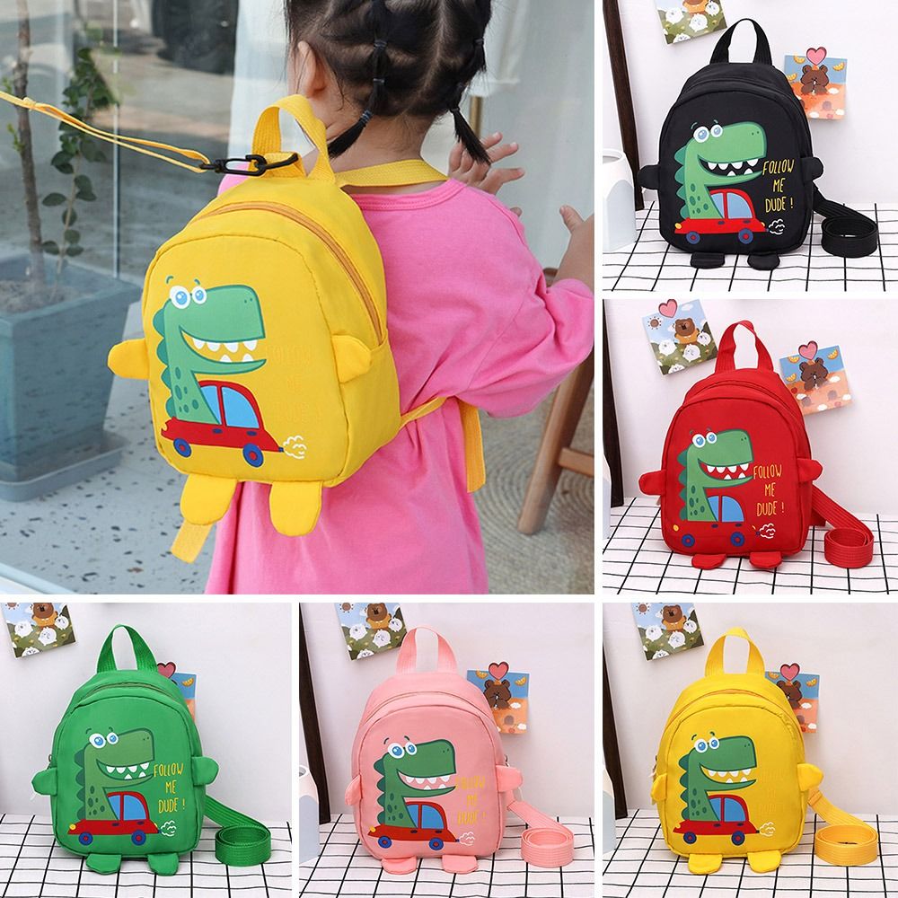 Jongens Meisjes Leuke Cartoon Dinosaurus Peuter Rugzak Kleuterschool Schooltas Anti-verloren Rugzakken Schooltassen