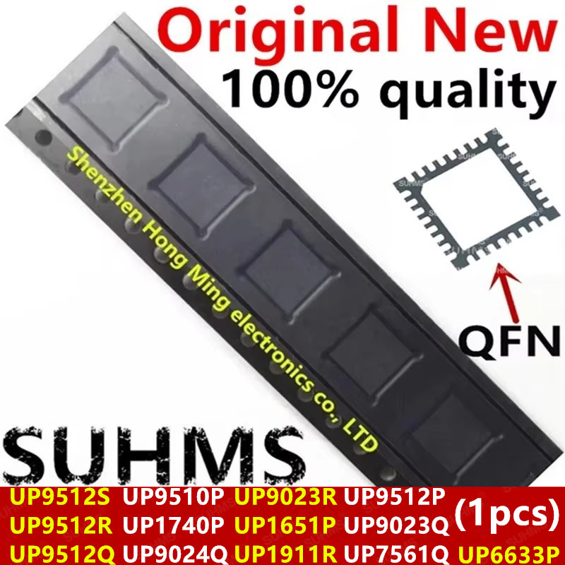 (1 unidad) 100% nuevo UP1740P UP9510P UP9512S UP9512R UP9512Q UP9024Q UP9023R UP1911R UP9512P UP9023Q UP7561Q UP6633P UP1651P QFN