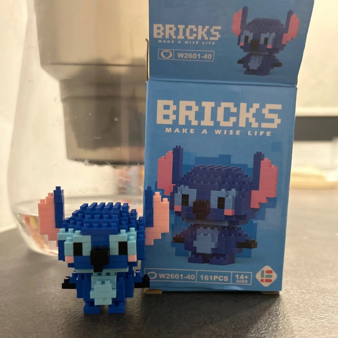 Disney 108 estilo ponto linabell olá kitty blocos de construção princesa dos desenhos animados figrues tijolos montagem das crianças brinquedos modelo presente