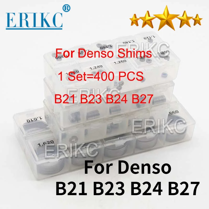 ERIKC cuña de ajuste B21 B23 B24 B27 arandela de junta de cuña de ajuste de inyector Common Rail para inyectores DENSO