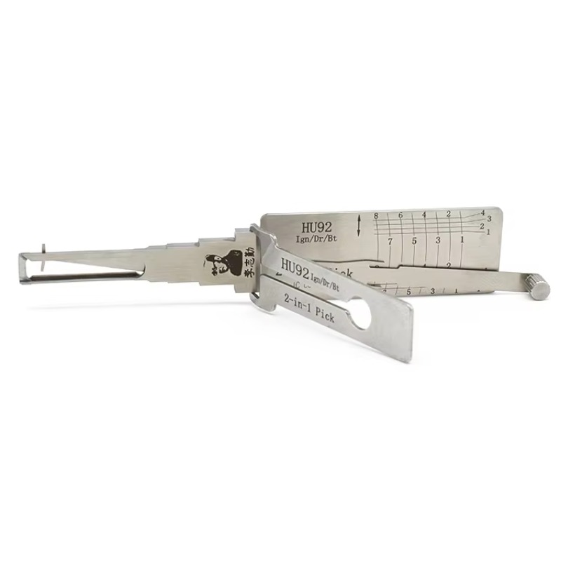 Hot Sale Lishi Lockpick Decoder Original Lishi Pick Tool for B-MW Hu92 Car Lock Cylinder Tur-bo Tools