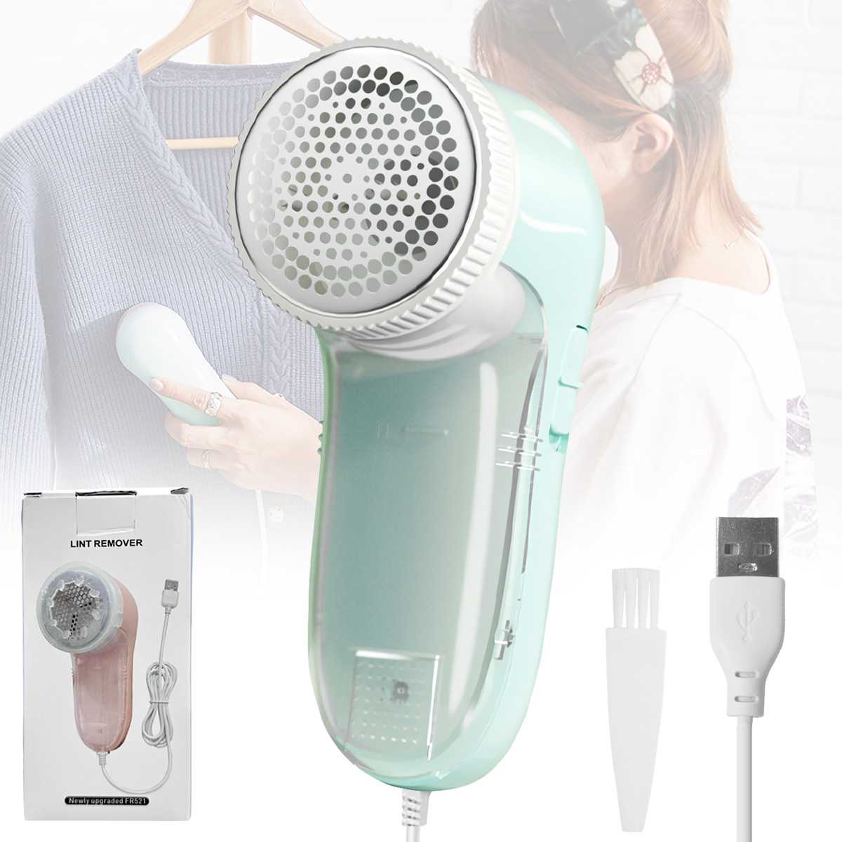Rasoir électrique USB pour vêtements ménagers, dissolvant de tissus, lame de brosse Portable, dissolvant de peluches professionnel
