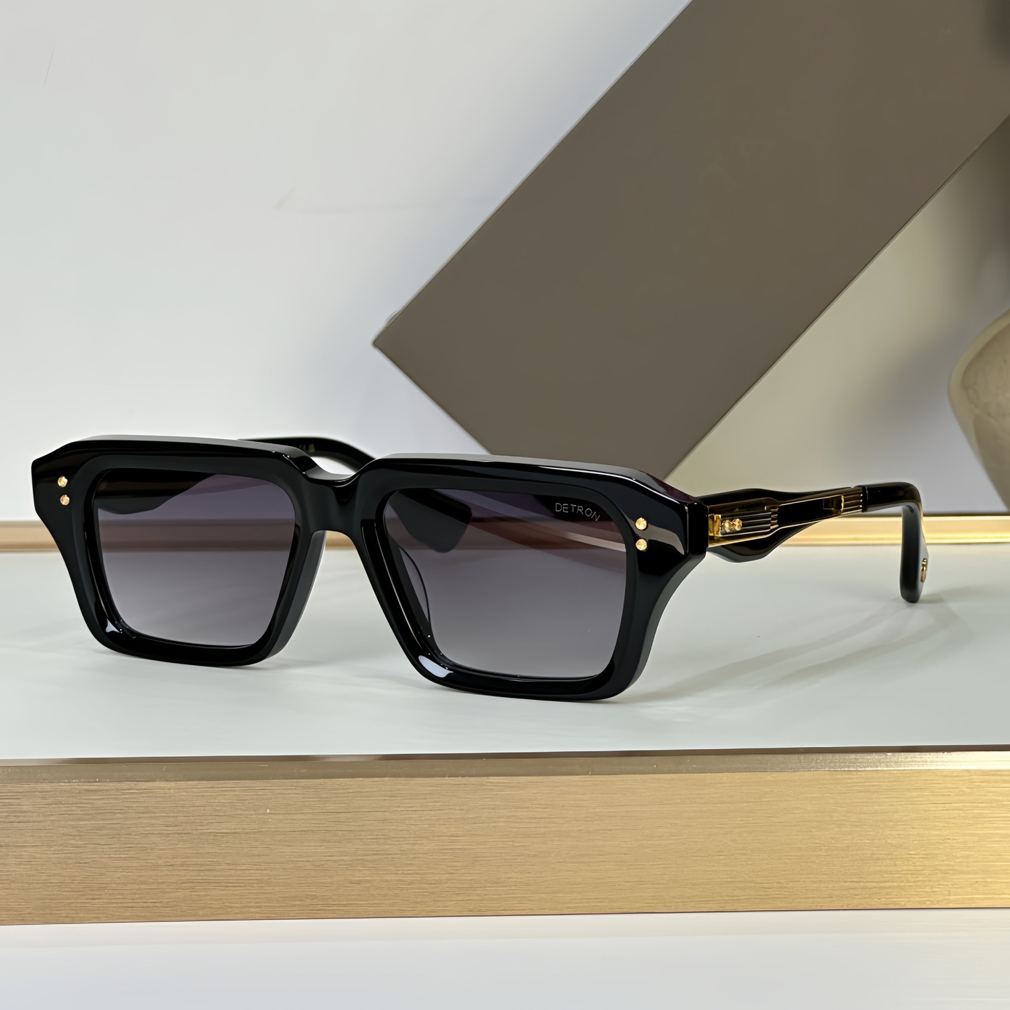 ADITA DETRON 459S SIZE 52-17-14 Top High Quality Sunglasses for Men Titanium Style Fashion Design Sunglasses for Womens With Box