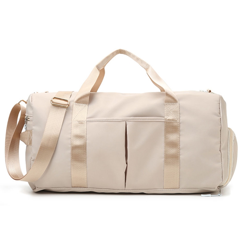 Bolsa de gimnasio para mujer con compartimento para zapatos, bolso grande de Yoga ligero y duradero