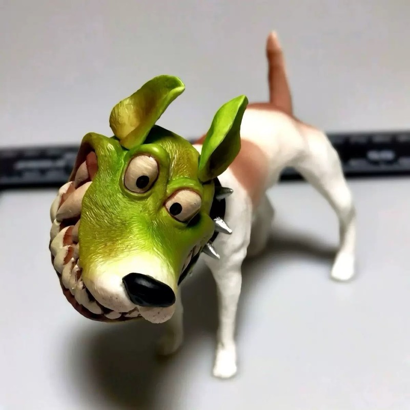 8 cm/3,1 pouces Anime le masque Figure drôle Parson Jack Russell figurines d'action Pvc Statue Collection modèle jouets cadeaux