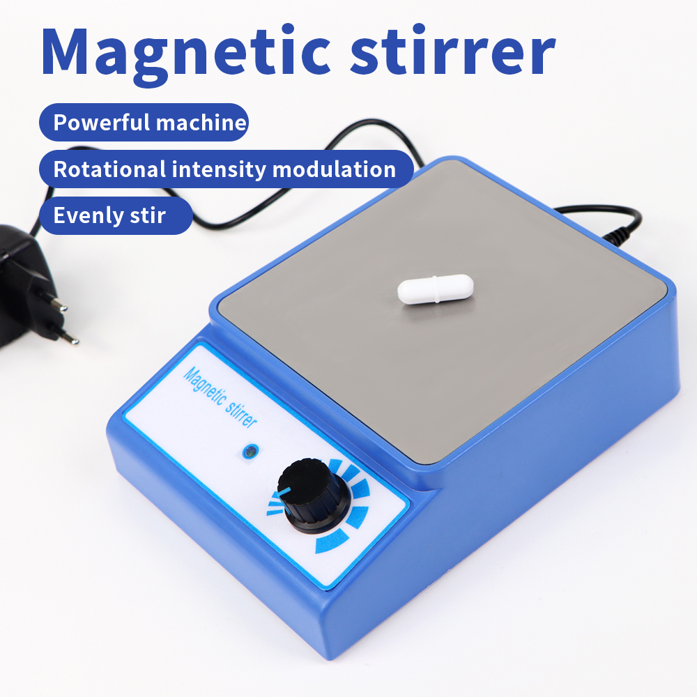 Professionele Magneetroerder Laboratorium Vloeibare Mixer 0-3000 Rpm Verstelbare Snelheid Magnetische Mixer Met Roer Bar 3000 Ml Capaciteit