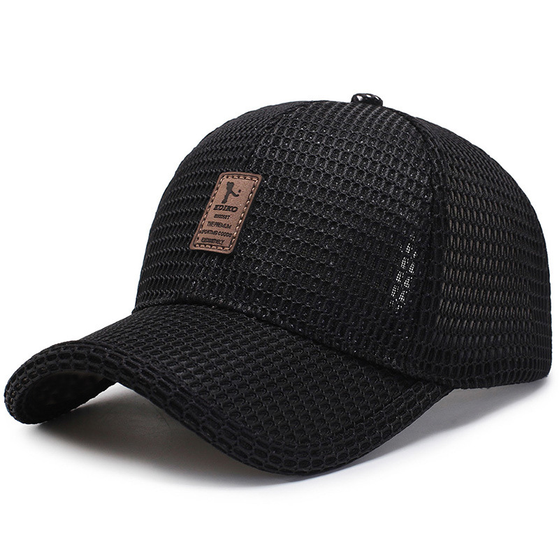 Stylish Mesh Baseball Cap - Breathable, Lightweight, Summer Essential for Men - Perfect for Dad, Fishing, Outdoor Activities