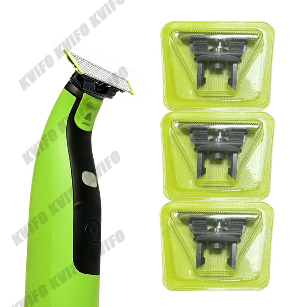 Cuchilla de Repuesto KVIFO de 1-3 Filos para Recortadora de Barba y Cabello, Compatible con QP2520 QP2530 QP2630 QP6510 QP6520 QP2523