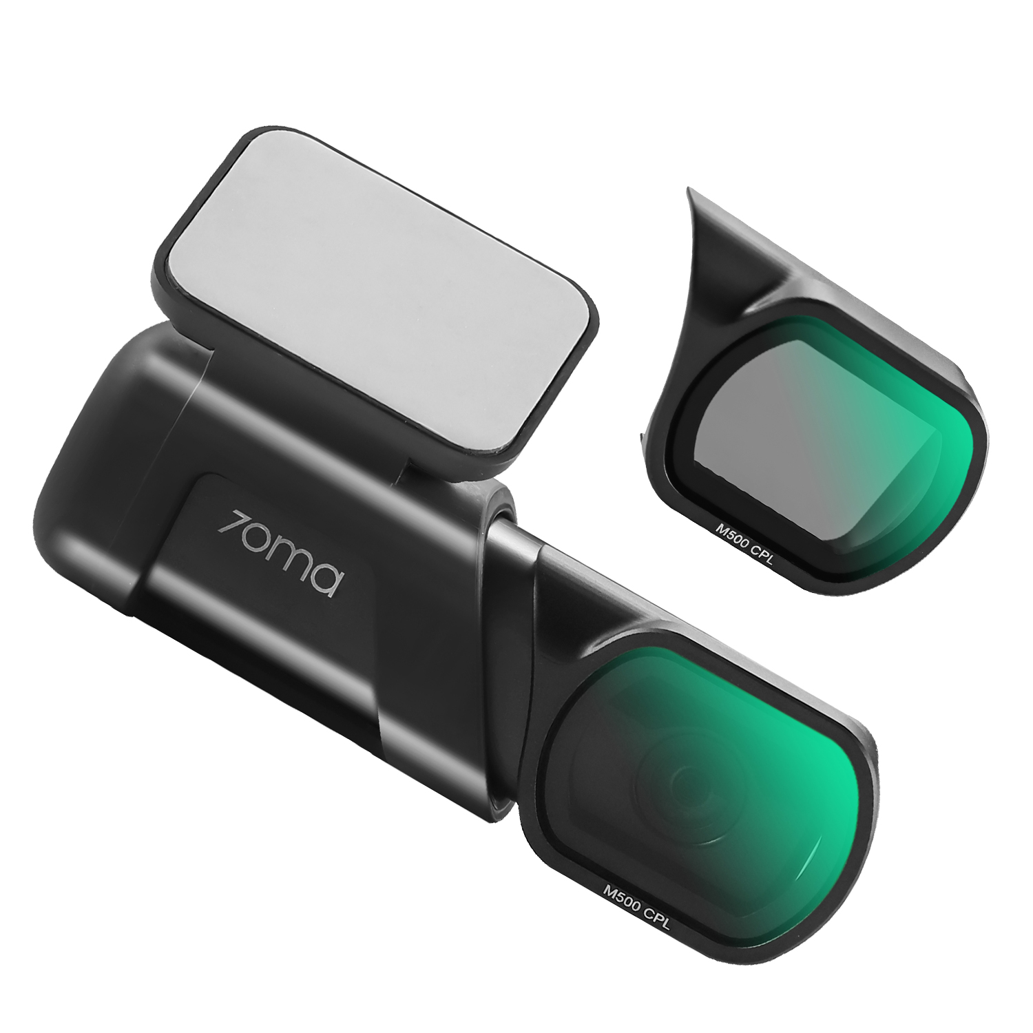 สําหรับ 70mai Dash Cam M500 HD CPL Filter เพื่อลดแสงสะท้อนสะท้อนวัสดุอลูมิเนียม
