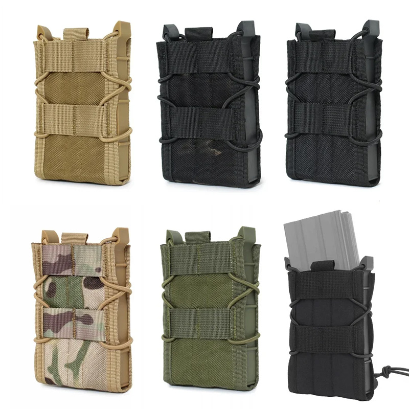 5,56 m4 molle einzelne Magazin tasche ak ar ar15 Gewehr mag Holster Airsoft Paintball Jagd weste edc Werkzeug Hüft tasche