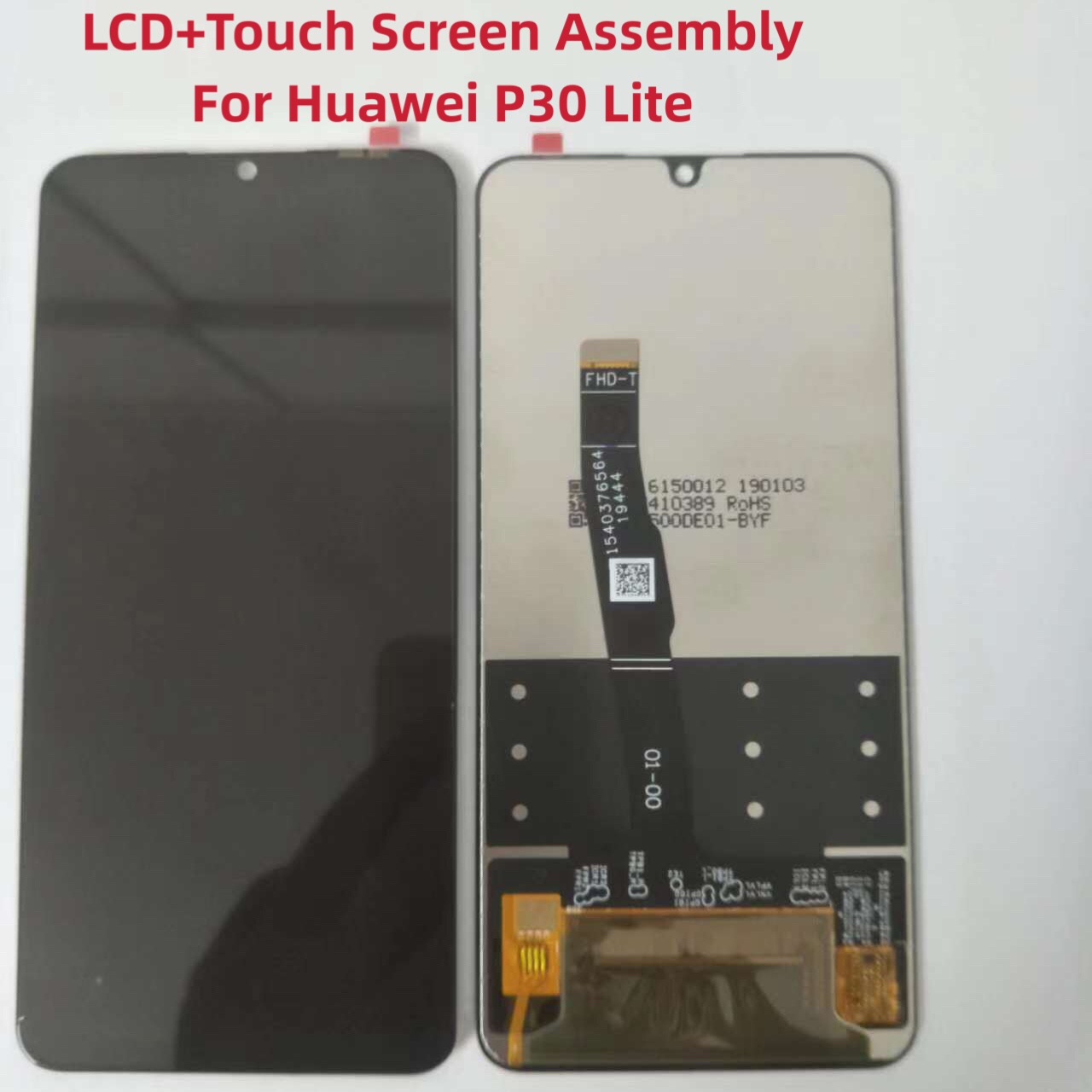 ใหม่ทดสอบหน้าจอสําหรับHUAWEI P30 LiteจอแสดงผลLCDหน้าจอสัมผัสสําหรับHUAWEI P30 Lite Nova 4e LCD Screen Digitizer Assemblyอะไหล่