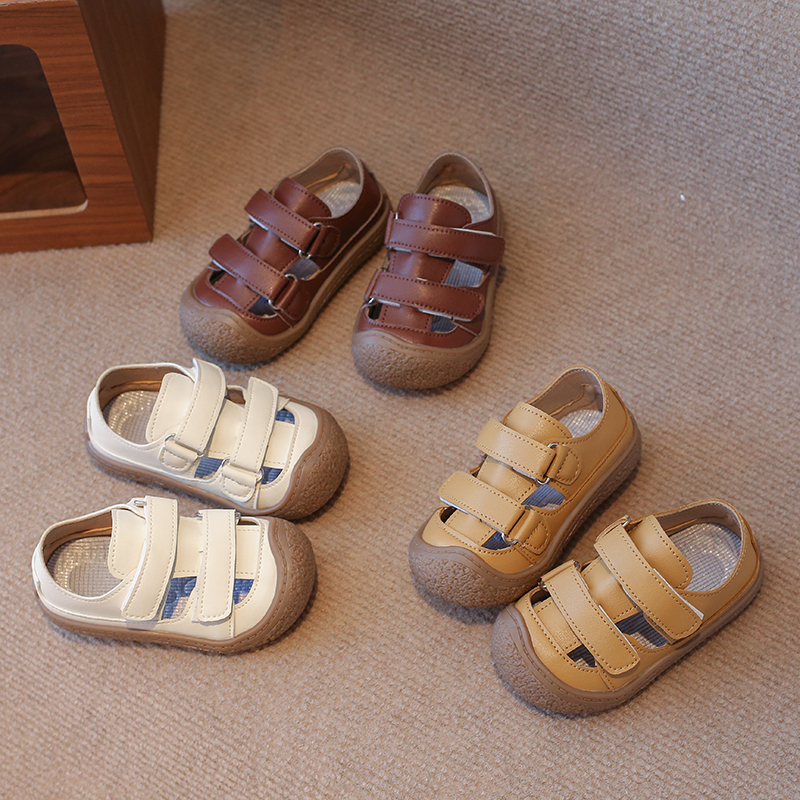 Bebê meninos sandálias de verão infantil da criança sapatos confortáveis crianças sandálias casuais sola macia anti deslizamento meninas primeiros caminhantes sapatos