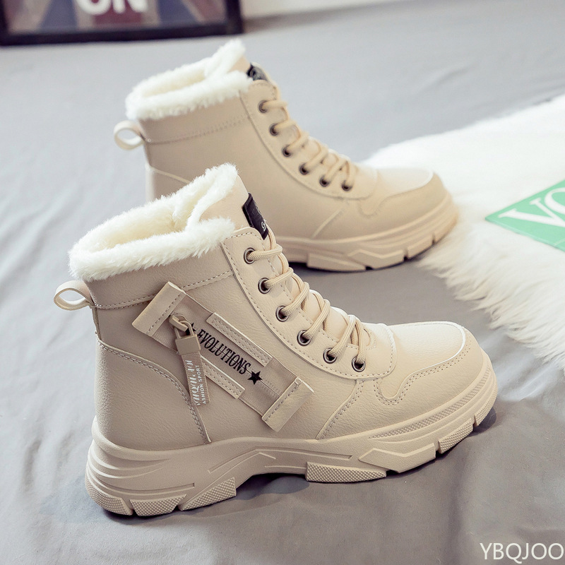 Warme Winter-Schneestiefel für Damen, vielseitig, neu, einfach, bequem, täglich, lässig, rutschfest, verschleißfest, kurze Damenstiefel