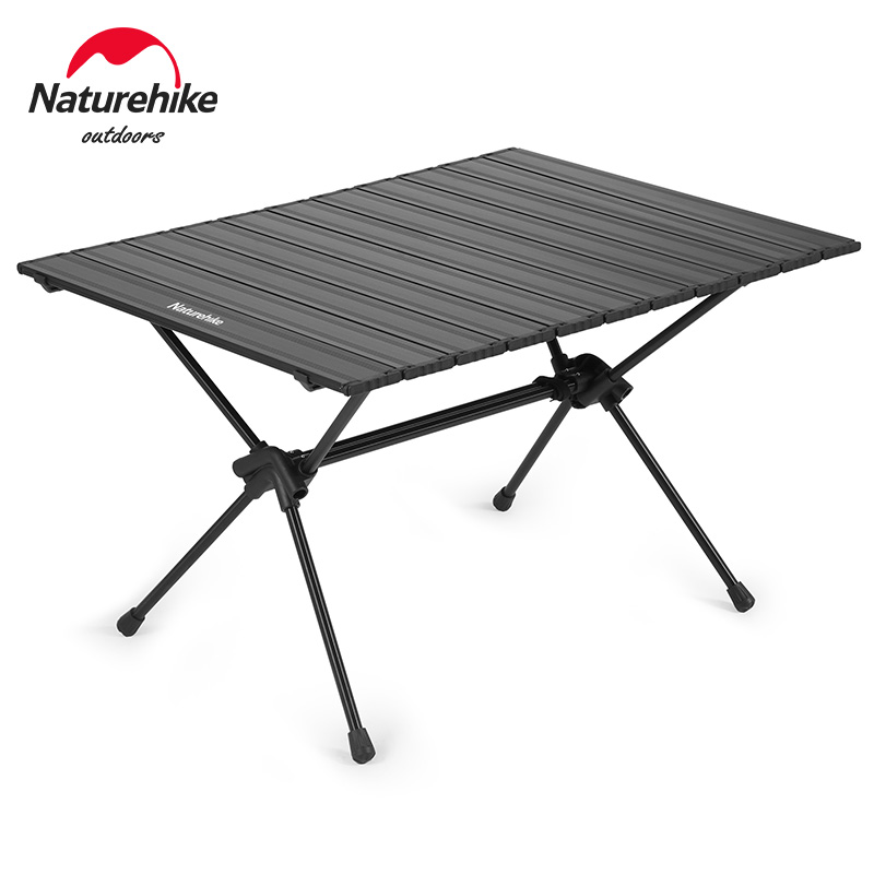 Naturehike Stół kempingowy ze stopu aluminium Przenośny składany stół Piknik BBQ Stoły zewnętrzne Meble Wysuwany stół turystyczny