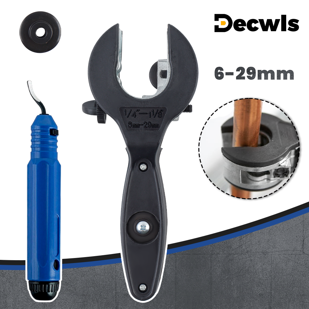 6-29mm Ratchet Pipe Cutter,Home Multi-purpose Cutting Tool,1/4---1-1/8" Copper Pipe Cutter,Aluminum Pipe Cutter, PVC Pipe Cutter