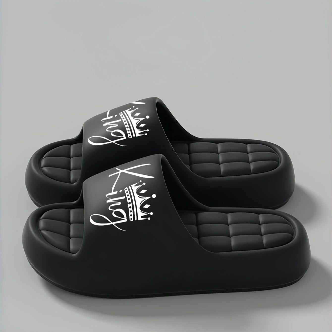 Nieuwe Casual Innovatieve Design King Unisex Eva Zachtzolige Lichtgewicht Huisslippers Hoge Kwaliteit Exclusief Merk Slippers
