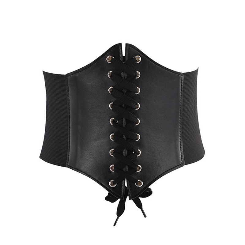 Phụ Nữ Của Corset Cơ Thể Shapewear Sexy Thắt Lưng Da Rộng Cummerbunds Dây Đeo Thắt Lưng Cho Phụ Nữ Cao Eo Giảm Béo Áo Nịt Ngực Và Bustiers