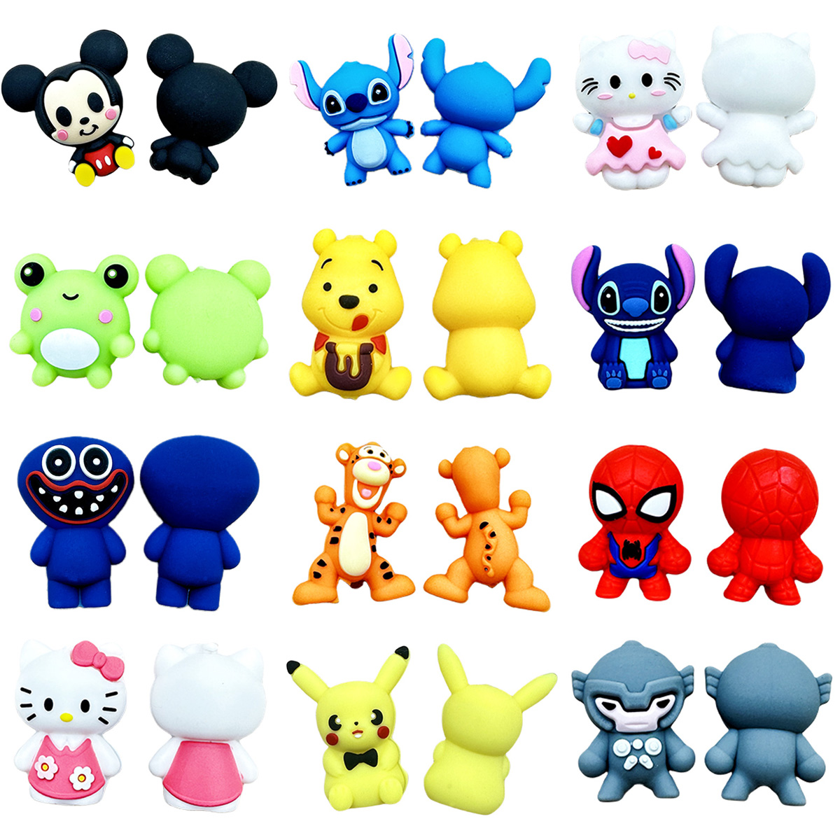 10 pçs 3d contas de silicone tendência 3d contas focais contas de silicone artesanal diy caneta mamilo corrente jóias atacado acessórios presentes