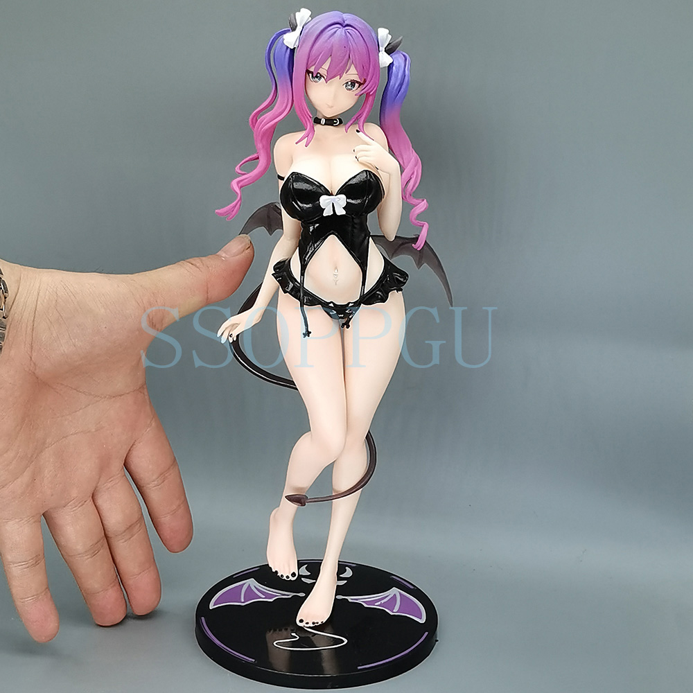 1/6 MOMOROSER Figur Glowing Succubus Momoko-chan 28cm Anime Mädchen PVC Action Figure Spielzeug Statue Erwachsene Sammlung Modell Puppe geschenk