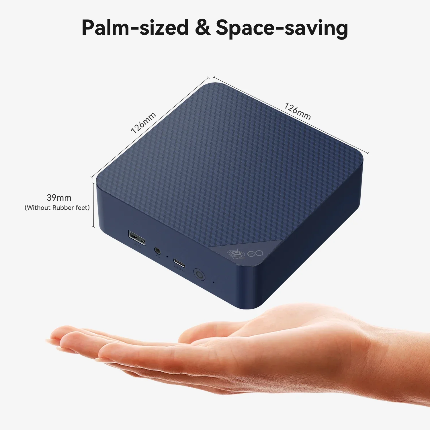 Beelink EQ14 Twin Lake N150 MINI PC Windows11 DDR4 3200MHz 16GB 500GB M.2 PCle 3,0x4 WiFi 6 DuaI LAN computadora de juegos de escritorio