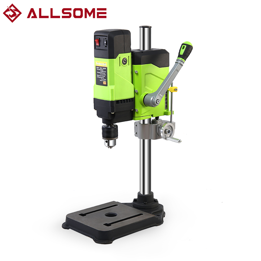 ALLSOME 6-biegowa wiertarka stołowa o mocy 800 W BG-5167