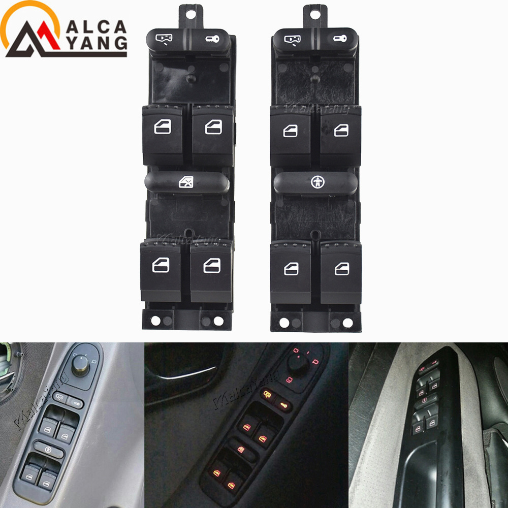 Консоль кнопочная оконная для Volkswagen Golf Jetta Bora Passat B5 Seat Leon Toledo MK4 Skoda Octavia MK1 Fabia Toledo
