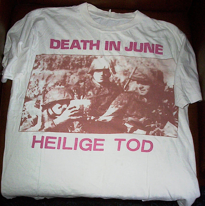 T-shirt unisex in stile vintage anni '90 di American Death June Band, nuova moda vintage estiva, streetwear da uomo e da donna
