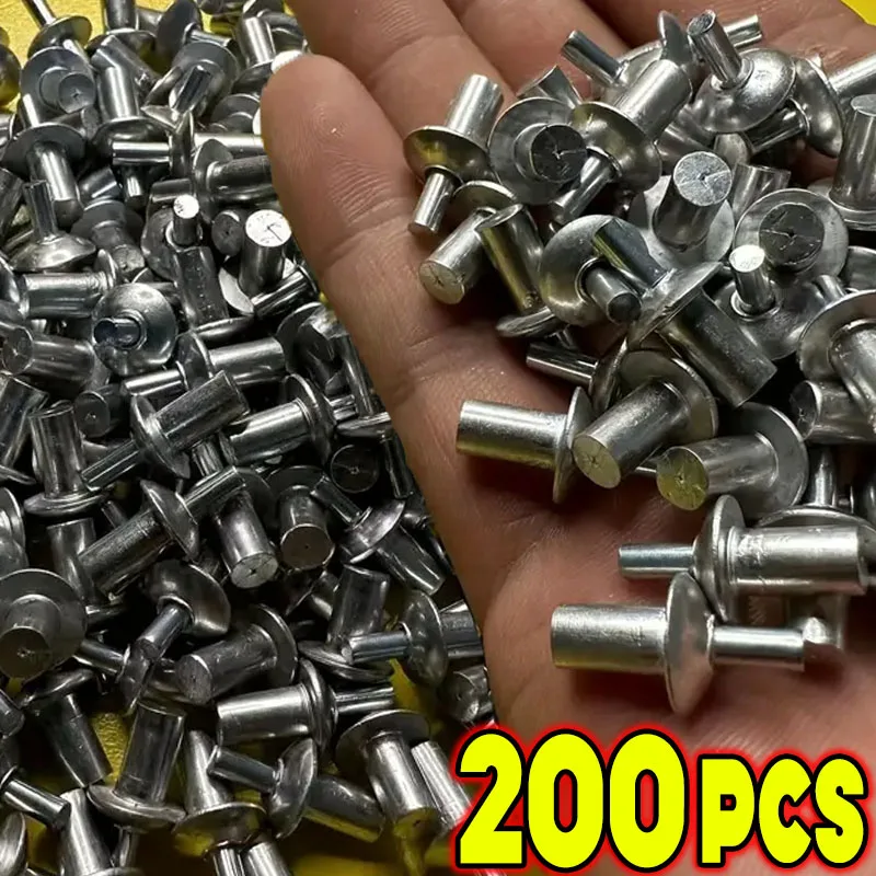Remaches de expansión de aleación de aluminio, unidad de martillo, remache de expansión, tipo golpe, tornillos de varilla de acero inoxidable, herramienta de Hardware de sujetadores de clavos