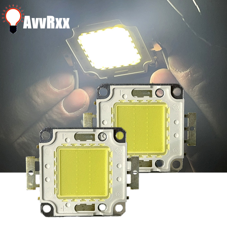 AvvRxx LED Bead 10W 20W 30W 50W 100W Cob integrado de alta potencia 24*40MIL 6500K 3500K para reflectores Highbay luces de calle