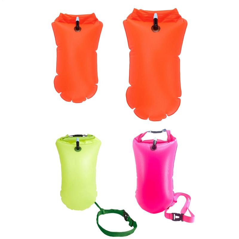 Cubo de natación, bolsa seca, boya de natación abierta inflable, bolsa seca remolcable con canotaje, Rafting, cubo de natación, bolsa de seguridad para deportes acuáticos