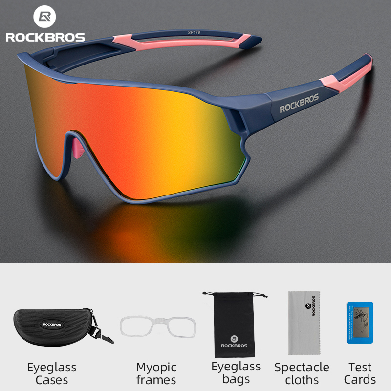 ROCKBROS Óculos de bicicleta UV400 Polarizado Proteção Solar Homens Mulheres Óculos Óculos de Sol Ciclismo Óculos de Bicicleta Ao Ar Livre