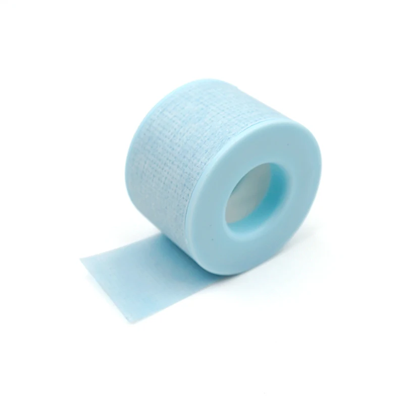 Cinta de pestañas de gel de silicona no tejida, transpirable, sensible, resistente, azul/rosa/púrpura/verde/blanco, almohadilla para ojos, herramientas de extensión de pestañas