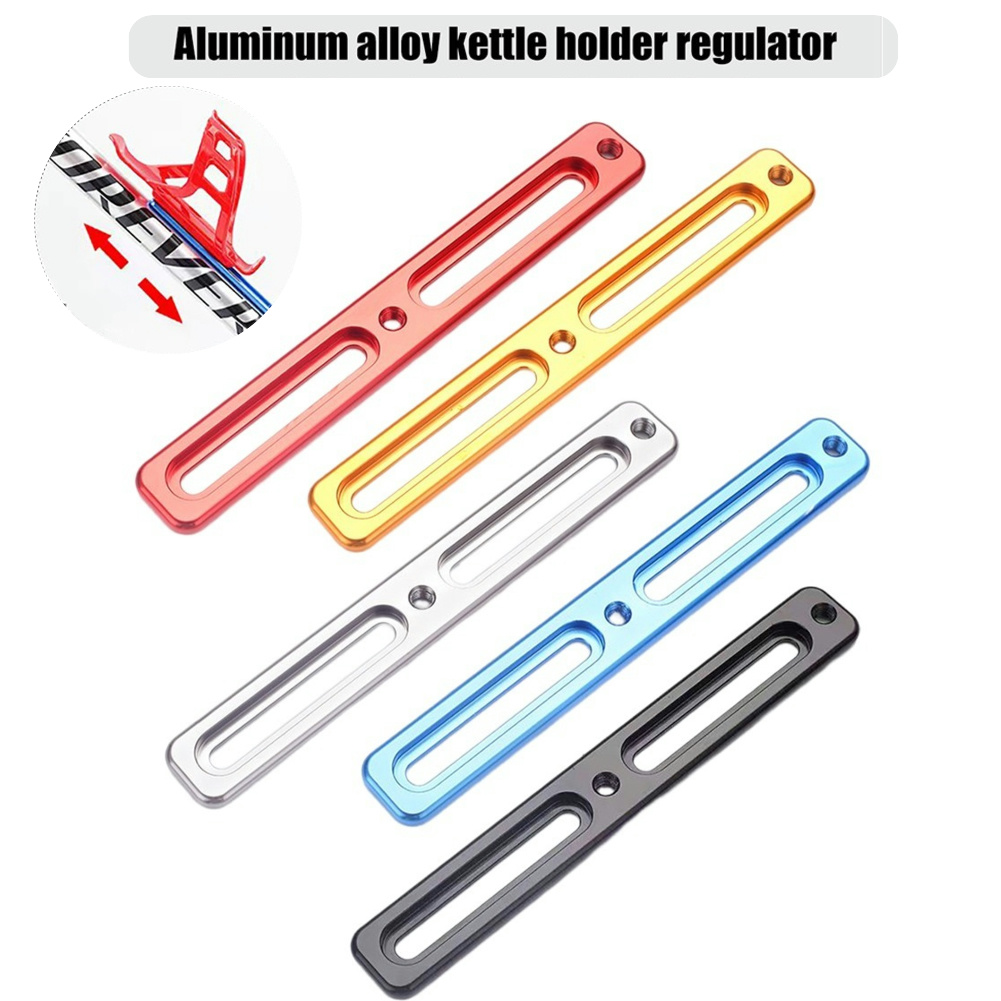 Adaptador de montaje para jaula de botella de bicicleta, regulador de aleación de aluminio, suministros de ciclismo ligeros multifuncionales