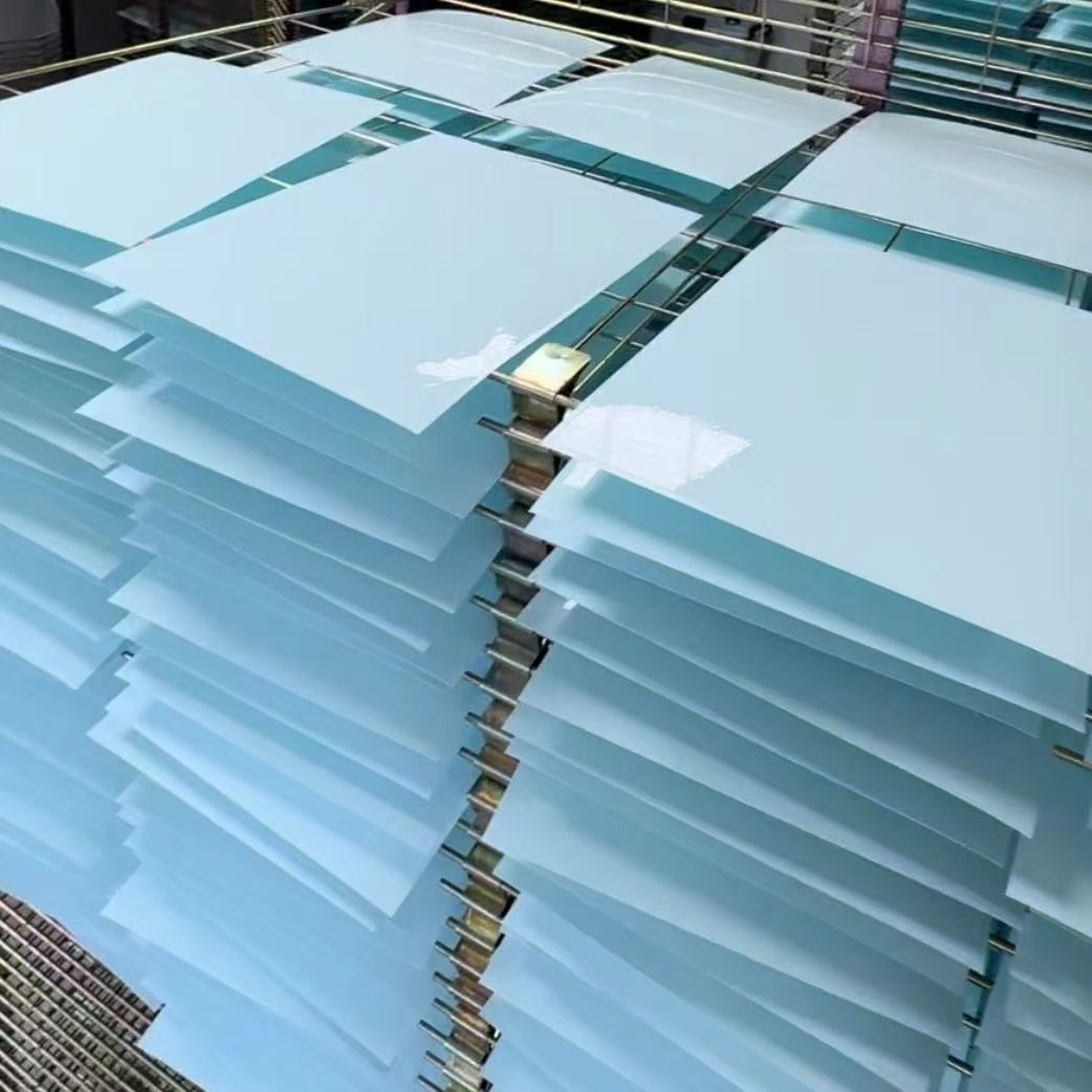Papel de calcomanía para impresión por transferencia de agua con láser, fondo azul Kemeng, tamaño A4, transparente, para vidrio y cerámica.
