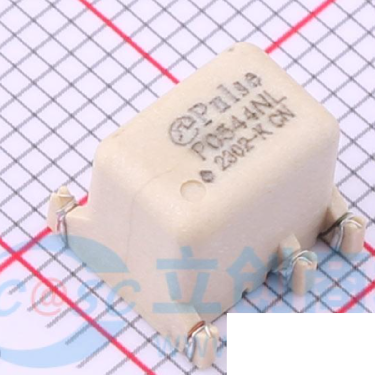 10PCS original P0544NL Puls Transformator 1:1:1 1500VDC 1,25Ohm Prim DCR 1,25Ohm Sek. DCR 8-Klemme 3,3 mH SMD, 9 x 8,6 mm P0544NLT