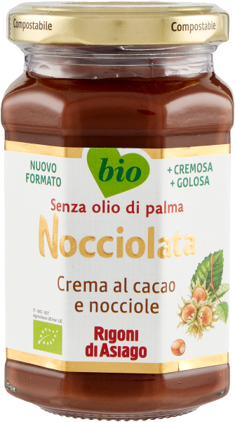 Nocciolata BIO 250g Nusscreme-Rigono Di Asiago