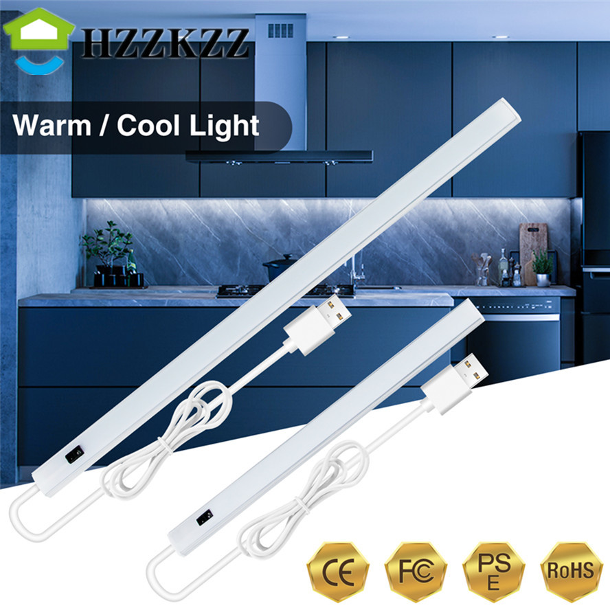 USB 5V LED-Streifenlampe mit Handbewegungssensor, Hintergrundbeleuchtung, Bewegungssensor-Tischleuchte für Kinderzimmer, Küche und Schränke