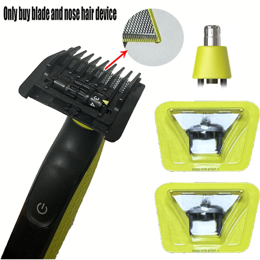 NEW Replacement Blade Shaver Head for One blade&Oneblade QP-2520/2530/2630/6510/6520/2523 storage bag only supports QP-2530/2520