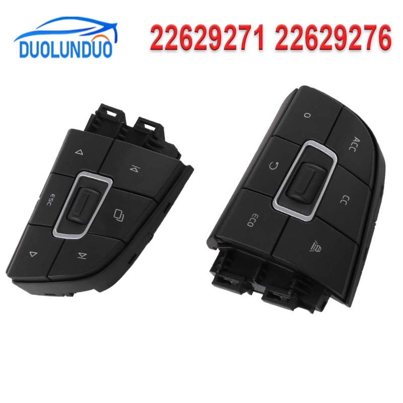 Tombol Sakelar Kontrol Pelayaran Roda Kemudi Mobil 22629271 22629276 Baru untuk Volvo FM FH 05-12