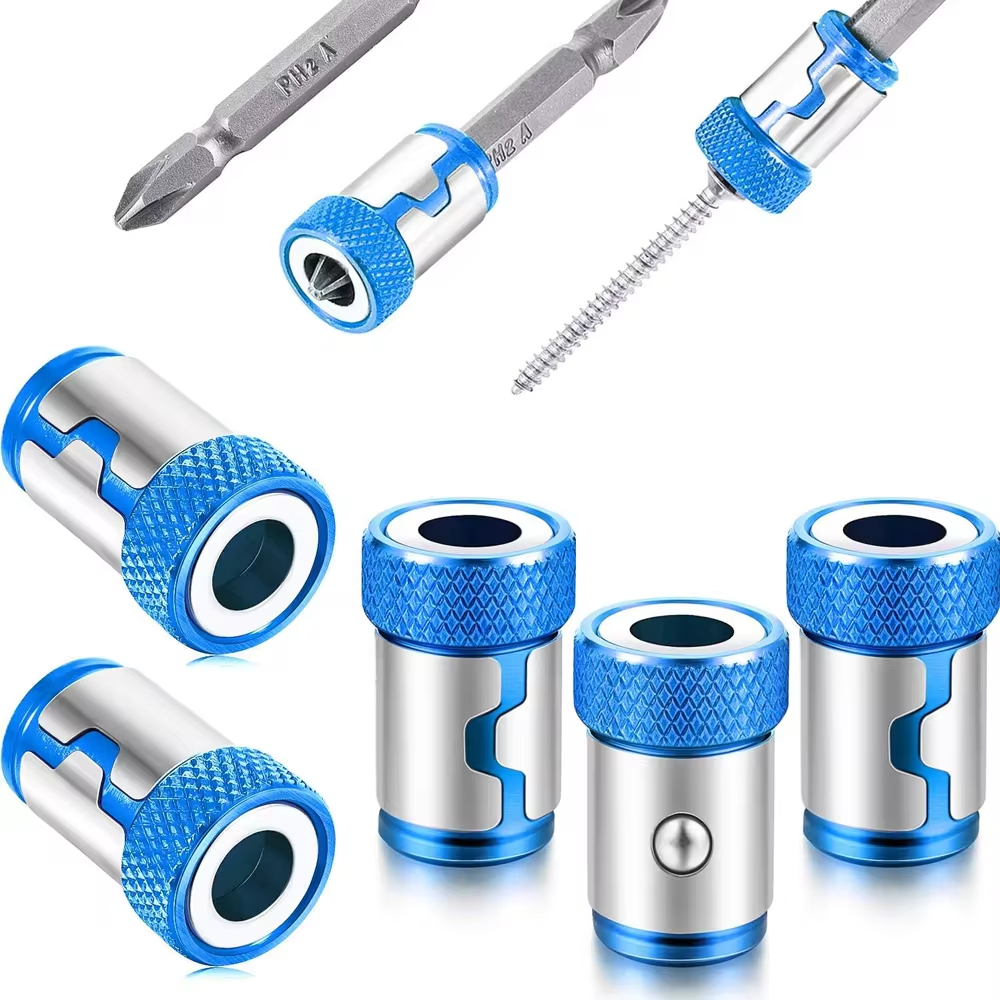電動ドライバー用磁気ドライバービット、磁気リング、マグネタイザーリング、1/4 "、6.35mm、1個